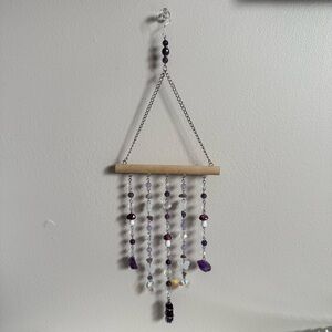 Hanging Amethyst Suncatcher
